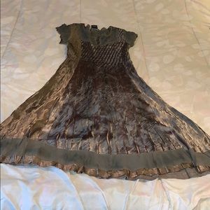 Silver grey dress